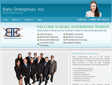 Tablet Screenshot of baricenterprises.com